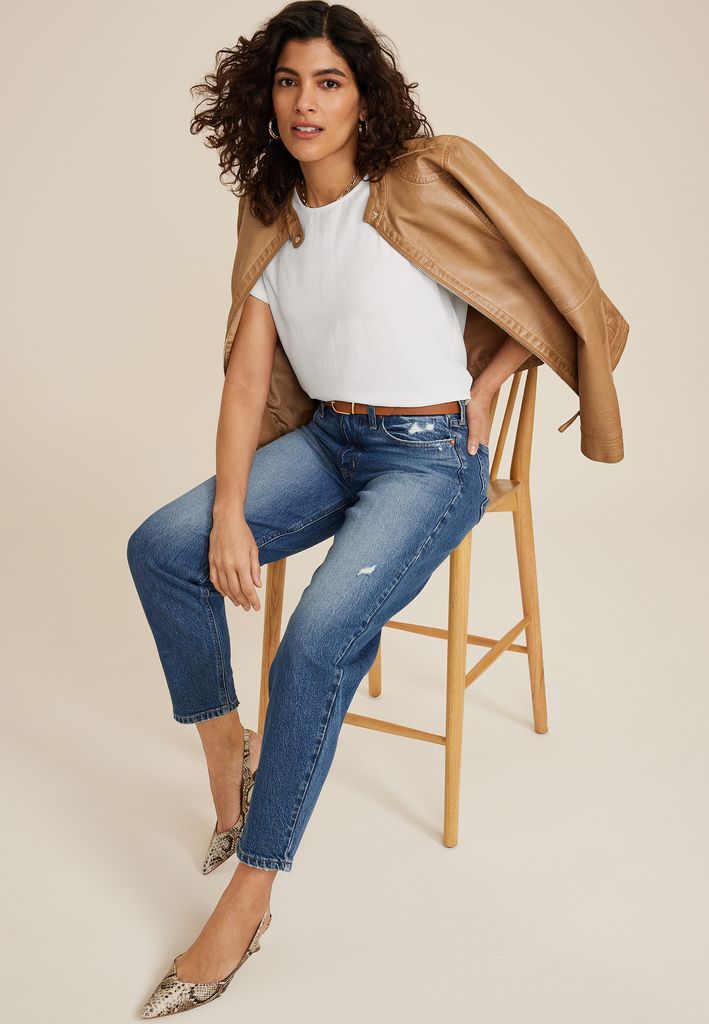 Delton Zipper Back Blouse - Image 3