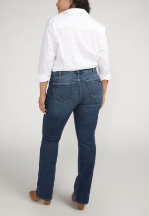 Plus Size Silver Jeans Co.&reg; Elyse Comfort Mid Rise Slim Boot Jean