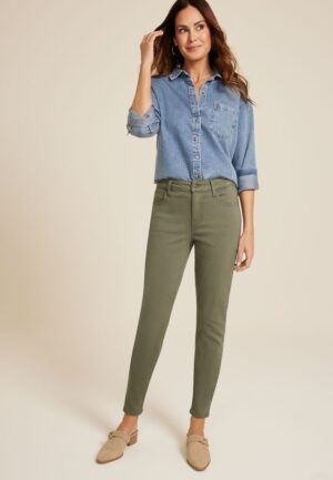 m jeans by maurices&trade; High Rise Color Jegging