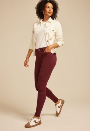 m jeans by maurices&trade; High Rise Color Jegging