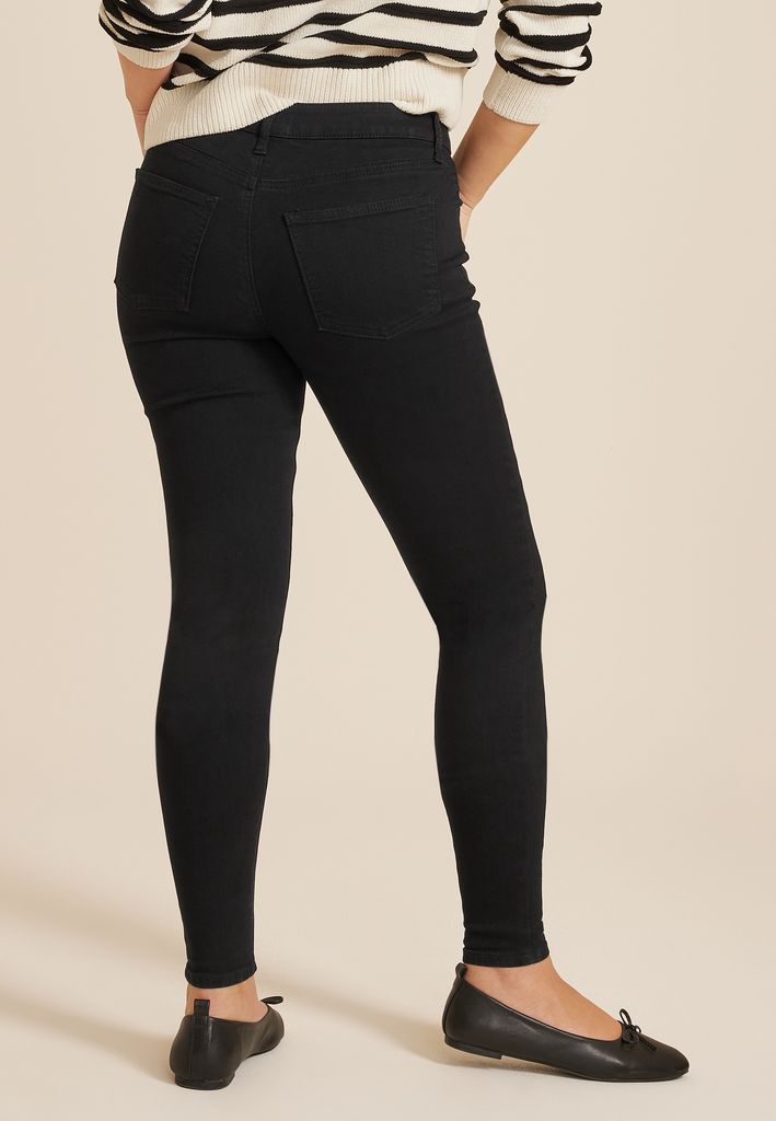 m jeans by maurices™ Black Mid Rise Jegging - Image 2