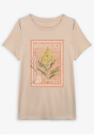 Plus Size State Stamp Classic Fit Graphic Tee