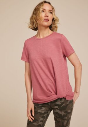 24/7 Austin Knot Hem Tee