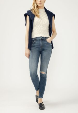 Silver Jeans Co.&reg; Avery Curvy High Rise Luxe Stretch Skinny Jean