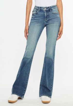 KanCan&trade; Mid Rise Flare Jean