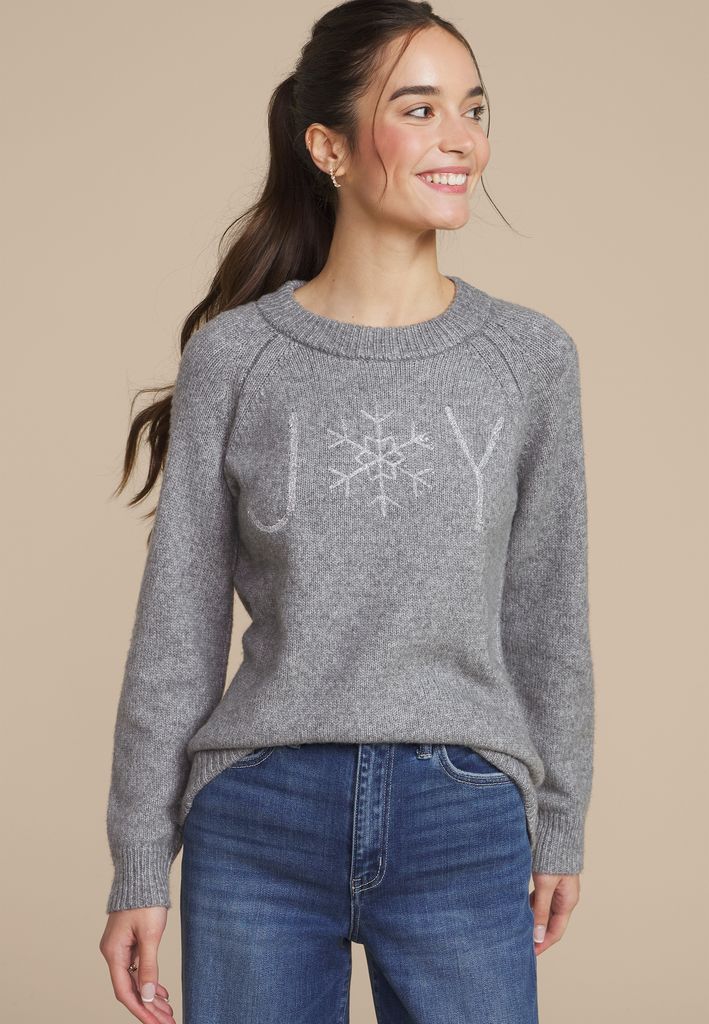 Cozier Than Cashmere Tinsel Joy Sweater