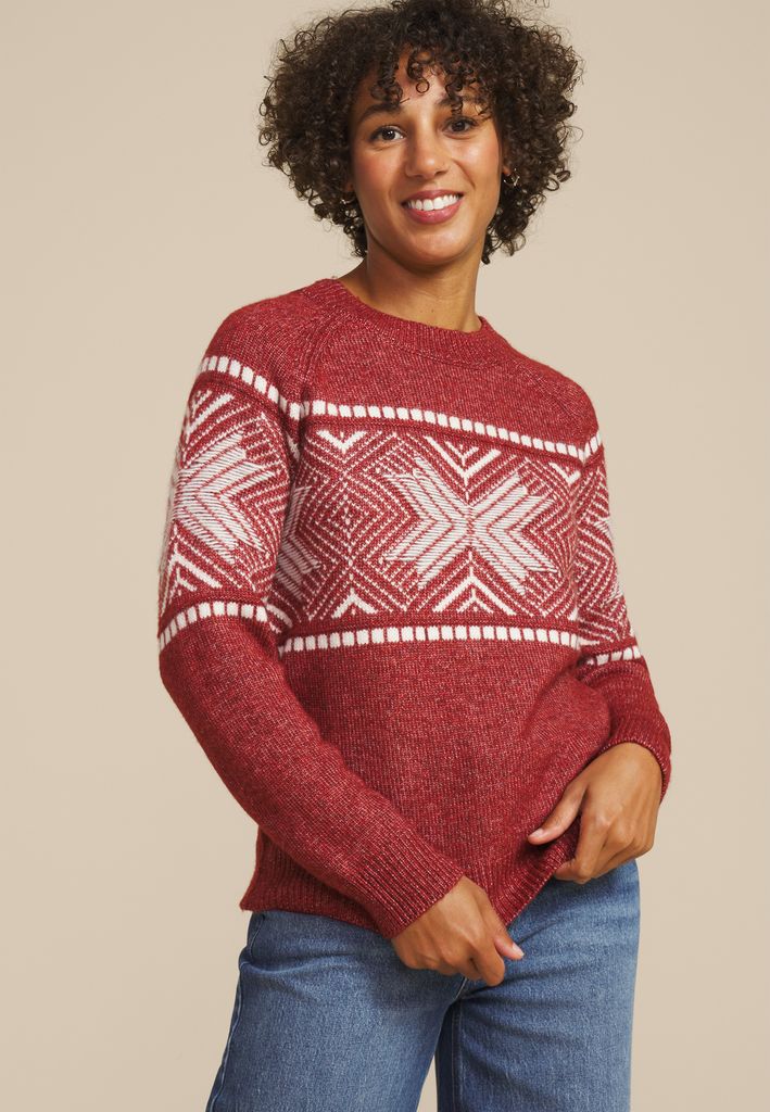 Cozier Than Cashmere Fair Isle Sweater