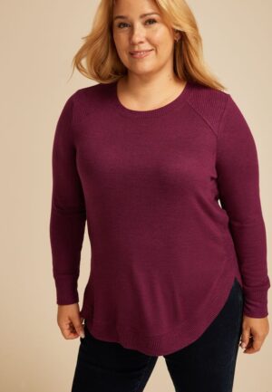 Plus Size Haven Round Hem Tunic