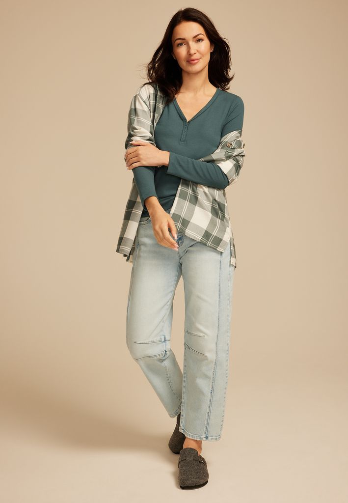 Heartland Henley Long Sleeve Tee - Image 3