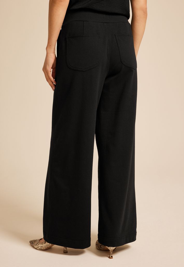 Knit High Rise Wide Leg Pant - Image 2