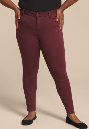 Plus Size m jeans by maurices&trade; High Rise Color Jegging