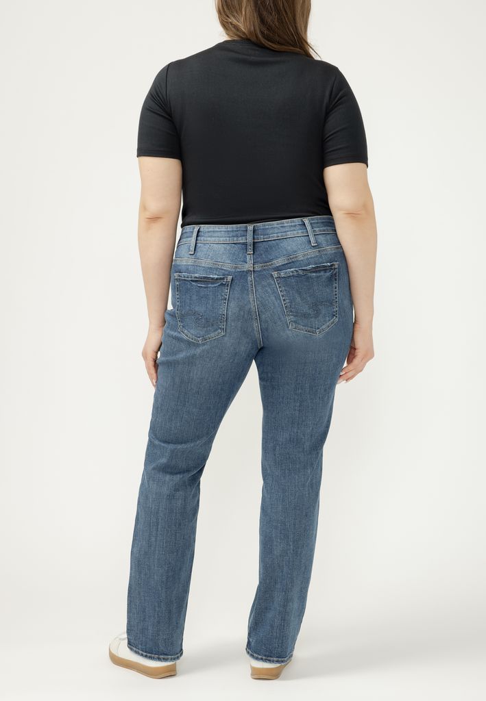 Plus Size Silver Jeans Co.® Suki Curvy Mid Rise Slim Boot Jean - Image 2