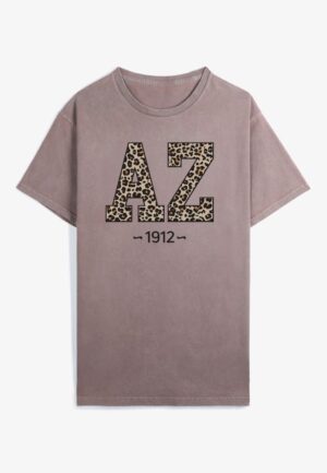Plus Size Leopard State Relaxed Graphic Tee