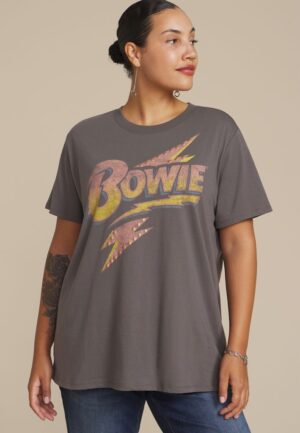 Plus Size Bowie Oversized Fit Graphic Tee
