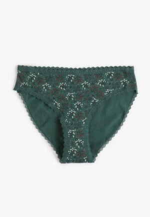 Simply Comfy Festive Printed Bikini Panty