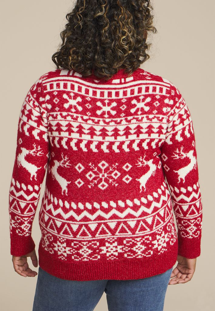 Plus Size Cozier Than Cashmere Nordic Sweater - Image 2