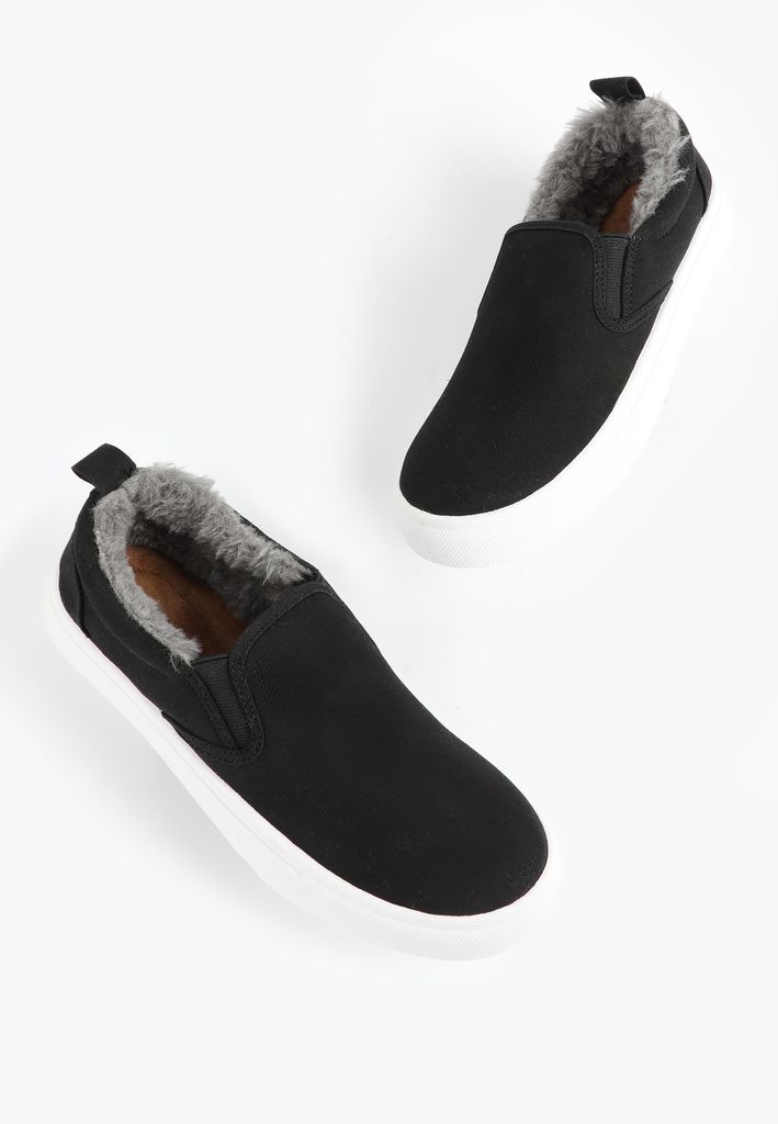 SuperCush Kate Faux Fur Lined Slip On Sneaker - Image 2