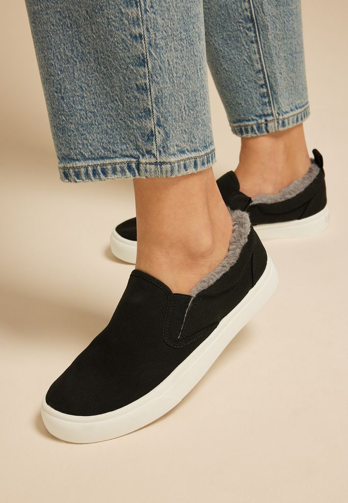 SuperCush Kate Faux Fur Lined Slip On Sneaker - Image 3