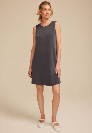 Cloud Scuba Knit Tank Mini Dress