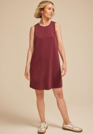 Cloud Scuba Knit Tank Mini Dress