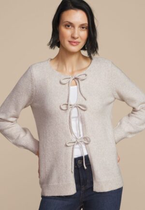 Bow Tie Front Cardigan