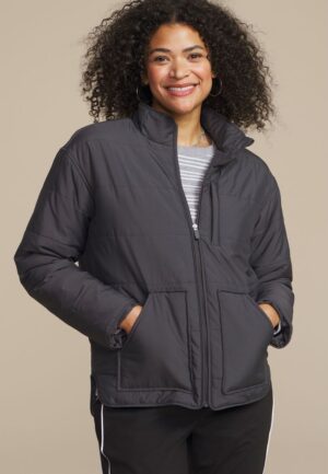 Quilted Patch Pocket Jacket