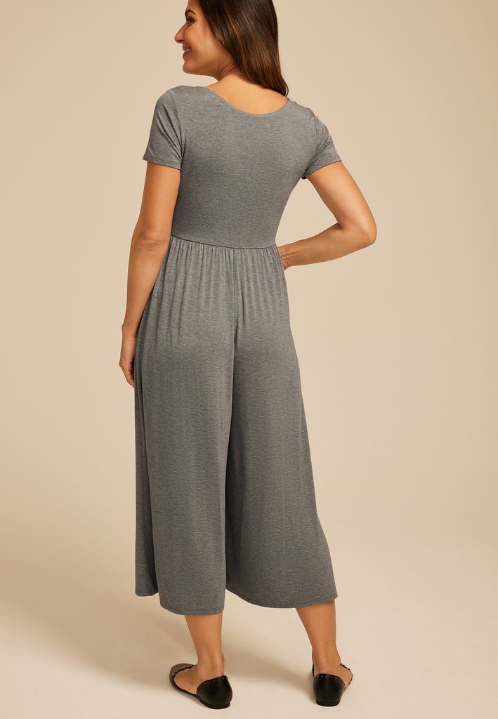 24/7 Scoop Neck Wide Leg Jumpsuit - Image 2