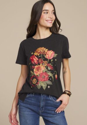 Floral Classic Fit Graphic Tee