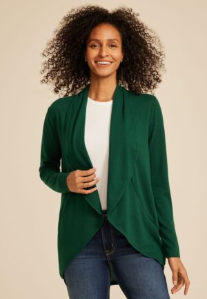 Hacci Shawl Collar Cardigan