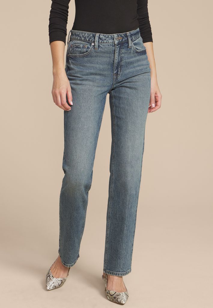 edgely™ High Rise Relaxed Straight Leg Jean