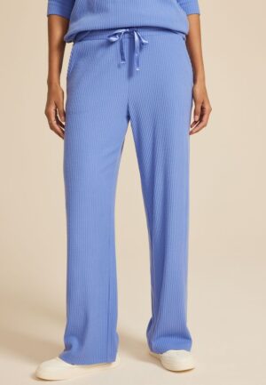 Cozy Ribbed Knit Wide Leg