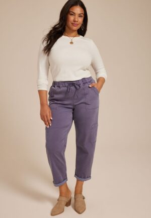 Plus Size Weekender Straight Leg Cargo Pant
