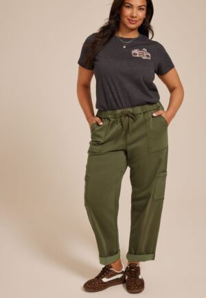 Plus Size Weekender Straight Leg Cargo Pant