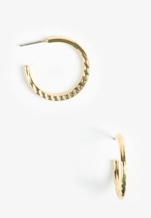 Gold Hoop Earrings