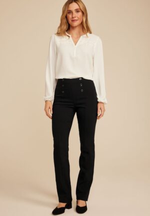 Sailor Button Bengaline Boocut Pant