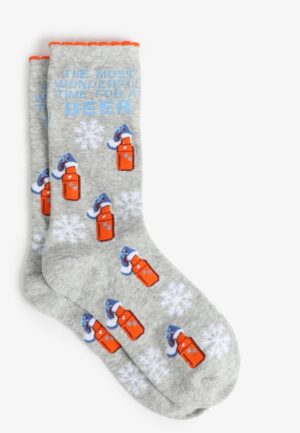 The Most Wonderful Time For A Beer Crew Socks