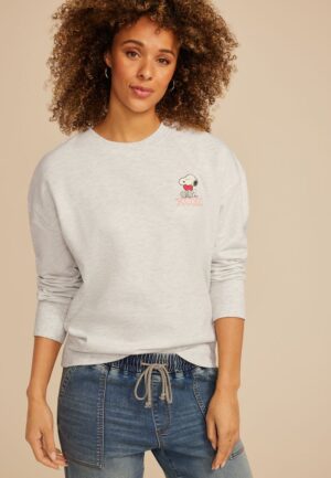 Peanuts Snoopy And Friends Relaxed Fit Sweatshirt
