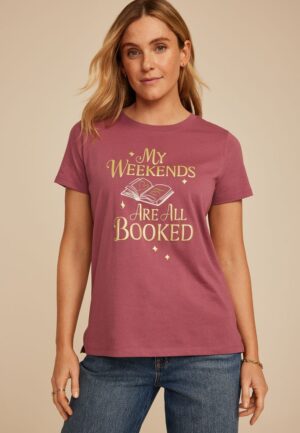 My Weekends Are All Booked Classic Fit Graphic Tee
