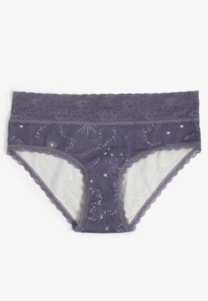 Simply Comfy Cotton Celestial Hipster Panty