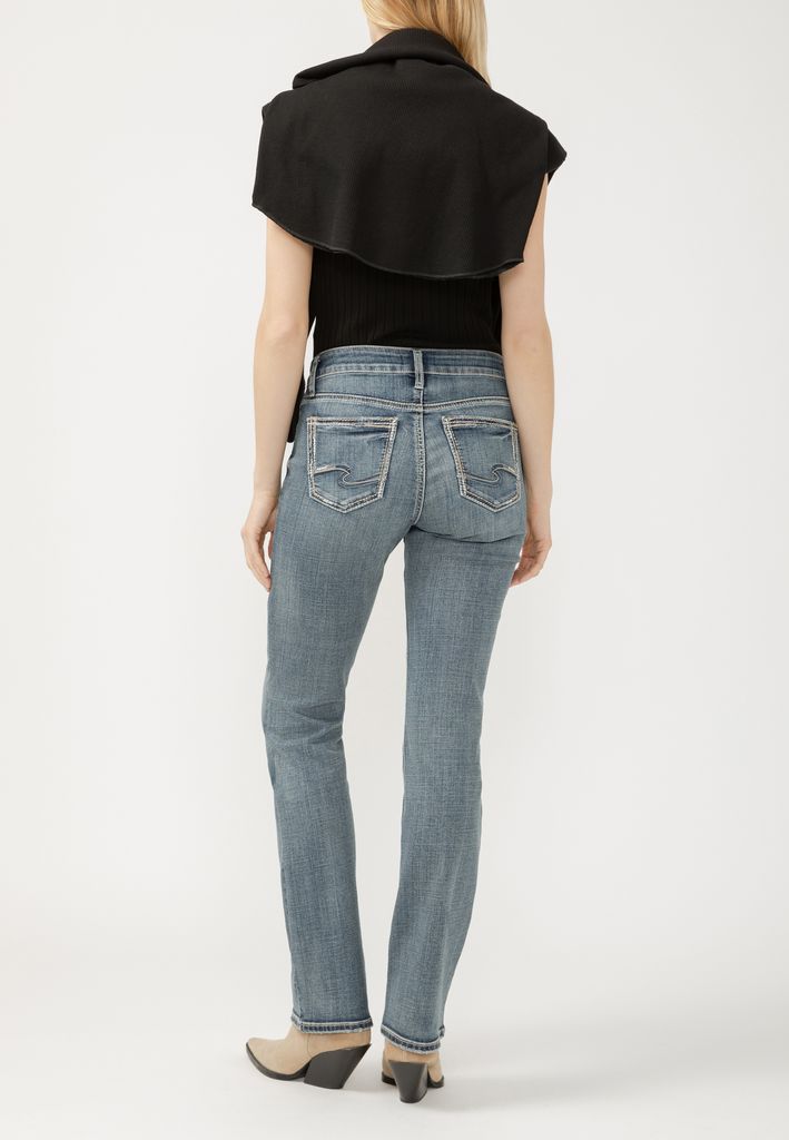 Silver Jeans Co.® Suki Curvy Mid Rise Luxe Stretch Bootcut Jean - Image 2